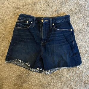 Madewell Cutoff Jean Shorts
